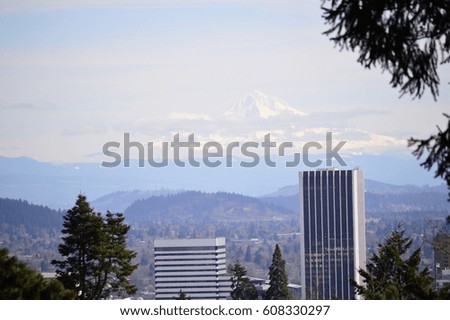 Portland. Mountain