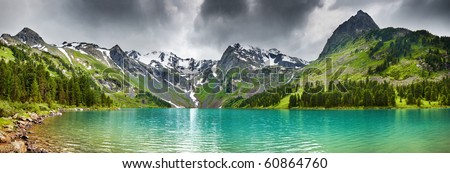 Mountain lake Royalty-Free Stock Photo #60864760