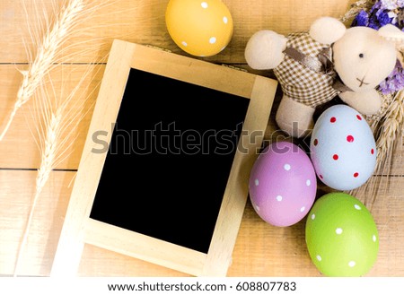 Happy Easter day, bunny and egg, Christians worldwide celebrate
