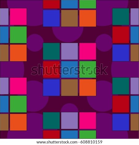 Endless abstract pattern. Background texture.  Vector illustration.