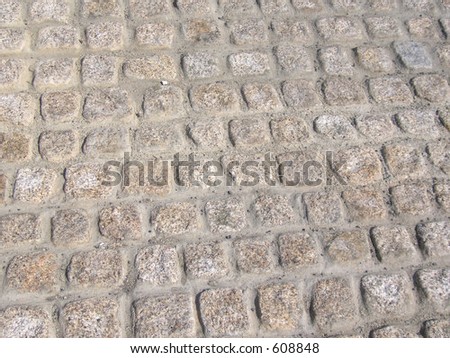 cobbled background