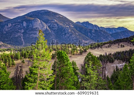 Horseshoe Park, Rocky Mountain National Park, Colorado, USA