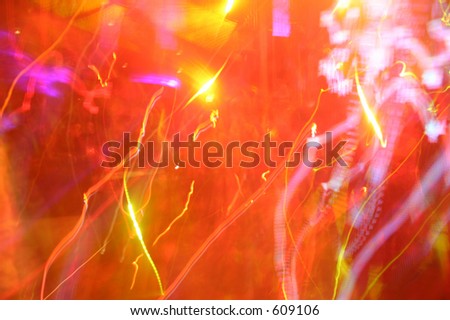 Psychedelic Abstract Dance Pink Yellow Blur