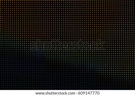 Texture background LED display technology that show the colorful display.