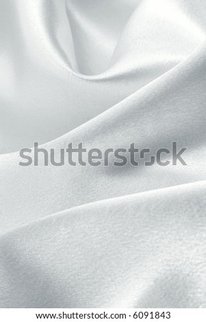 White Silk backgound Royalty-Free Stock Photo #6091843
