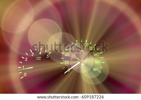 modern car speed meter,Digital background