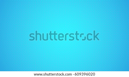 Blue background with dots. Abstract background with halftone dots design. Vector illustration.