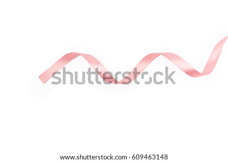 ribbon isolated on white