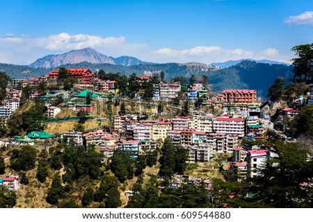 Shimla Royalty-Free Stock Photo #609544880
