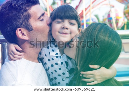 Family Holiday Vacation Togetherness Kiss Love