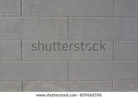 Close up of brick wall painted grey texture background