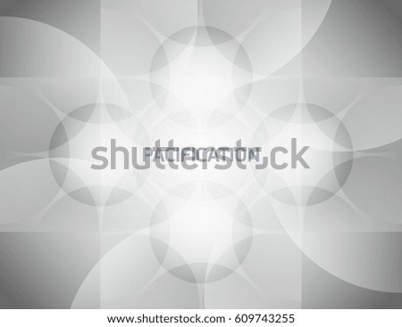 Isolated vector background that symbolizes pacification and consists of gradient circles, forming the pattern. Abstract illustration is well suited for the screen (web, mobile app, video, etc.)