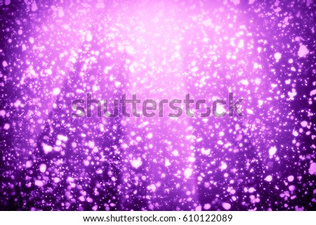 Abstract serenity round  bokeh or glitter lights background. Circles and defocused particles
