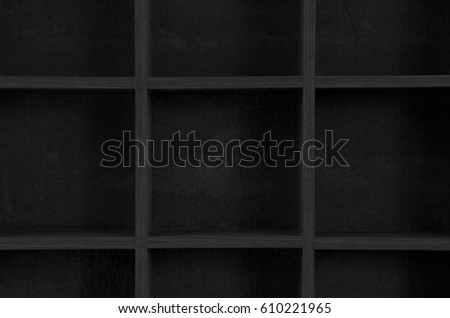 Wall with squares in monochrome