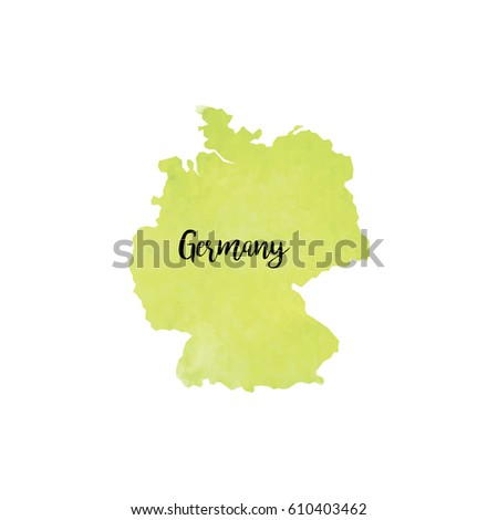 Abstract Germany map