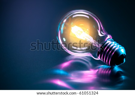 light bulb Royalty-Free Stock Photo #61051324