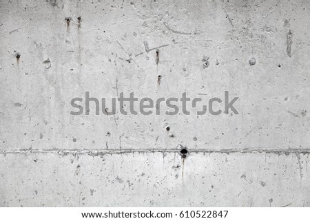 Gray concrete wall, flat background photo texture