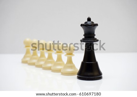Leadership Concept of chess