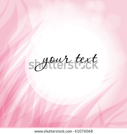 Beautiful pink abstract background