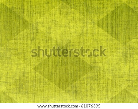 80s style vibrant psychedelic diamond geometric abstract rough scratched neon yellow green colors damask scrapbook paper wall grunge grungy emo concrete texture close up. More decors in my port.