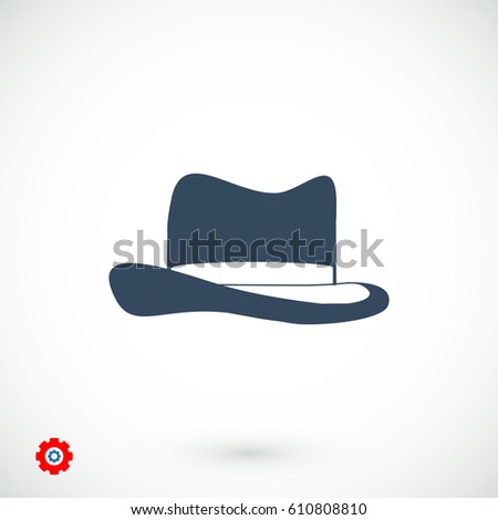 Hat icon, vector best flat icon, EPS