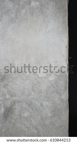 Cement wall and Steel pole