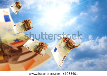 Money flow in the sky