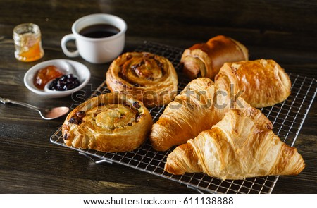 french pastries Royalty-Free Stock Photo #611138888