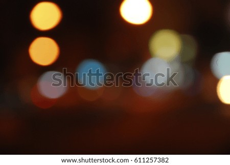 Photo Of Bokeh Lights / Street Lights Out Of Focus