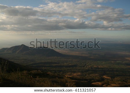 Nicaragua Mountain Range