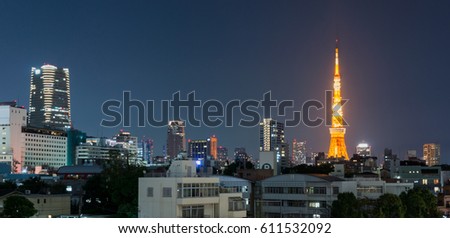 Tokyo  View at Night
