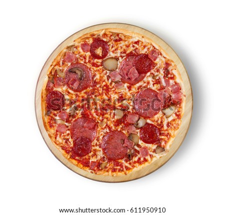 Classic Pizza. This picture is perfect for you to design your restaurant menus. Visit my page. You will be able to find an image for every pizza sold in your cafe or restaurant. 