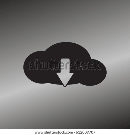 load cloud web icon