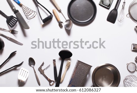 Kitchen tools Royalty-Free Stock Photo #612086327