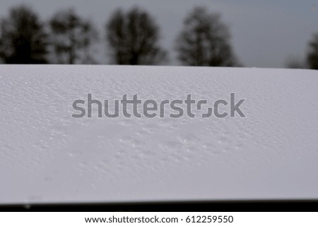 White background with water drops