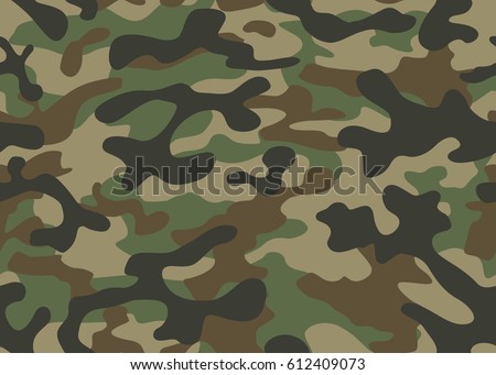 texture military camouflage repeats seamless army green hunting Royalty-Free Stock Photo #612409073