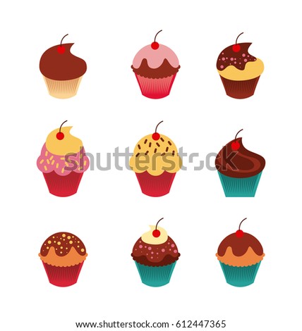 sweet cupcakes icon