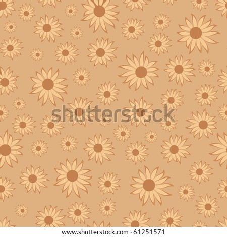 seamless pattern with flowers,clip-art illustration.  Vector format is also available in my galery