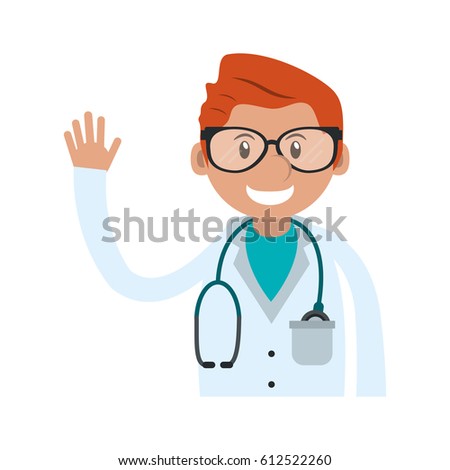 veterinarian doctor man  icon