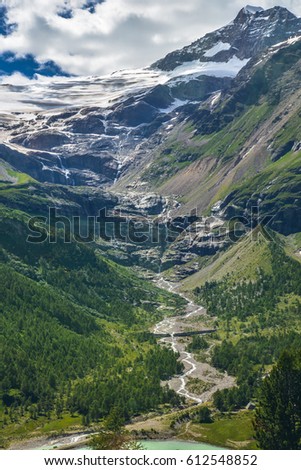 Berninapass, Switzerland,mountain view
