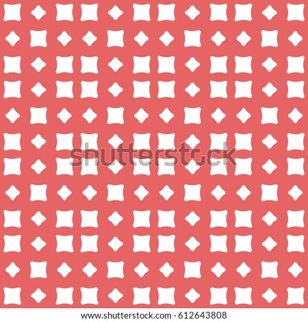 Vector seamless pattern. Modern stylish texture. Repeating geometric tracery. Contemporary graphic design. Pink color Background.