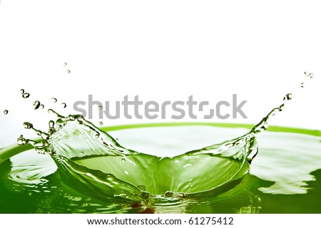 abstract of water splash