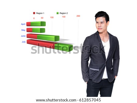 businessman and finance graph,economic concept.