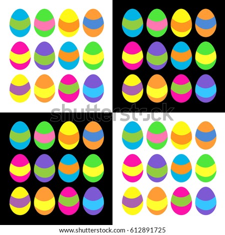 Background of Easter Eggs