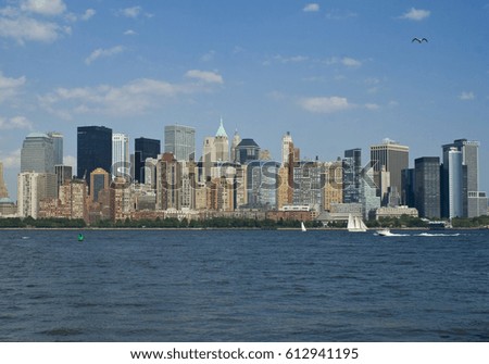 Lower New York City Skyline