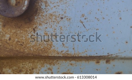 Rusty paint,macro. Royalty-Free Stock Photo #613308014