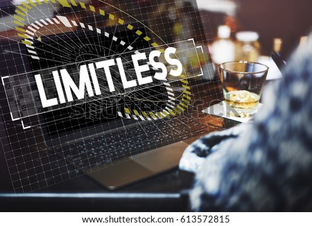 Dare to dream limitless motivation inspire to success graphic