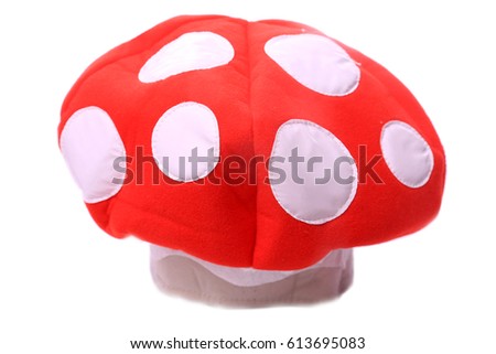 silly and funny photo booth prop hats isolated on white with room for your text
