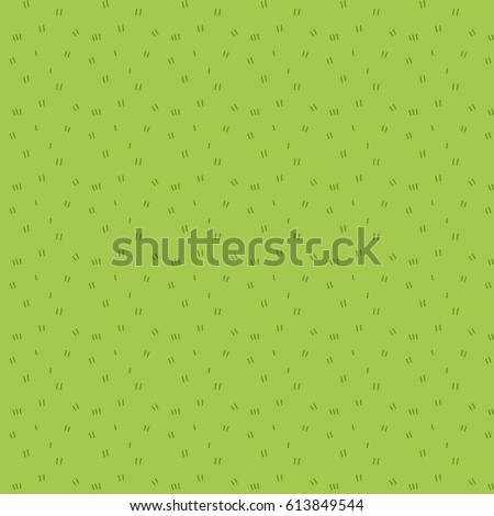 Cartoon grass seamless pattern