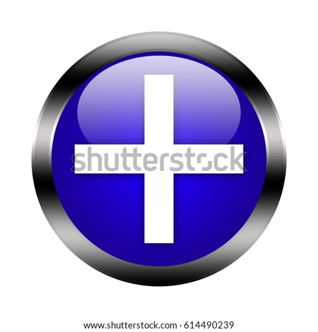 pharmacy button isolated, 3d illustration
